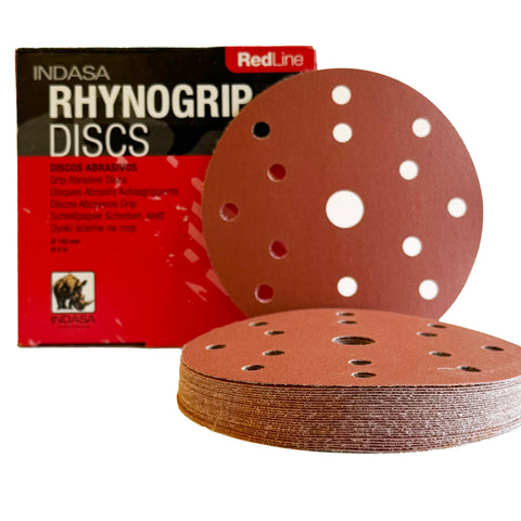 Rhynogrip Sanding Discs - 150mm - Box of 50