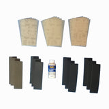Pen Making Polishing kit with 3 Net Abrasives