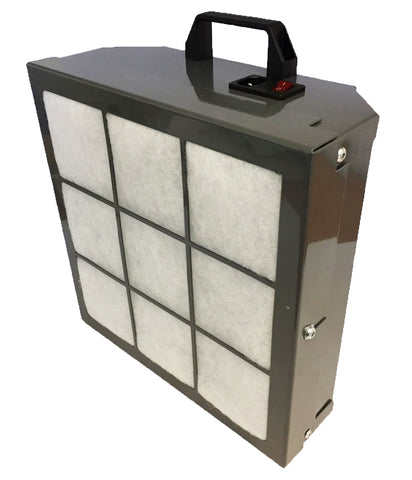 dust filter machine for a double garage - tf810 manual on/off switch