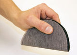 sanding pad - semi-circular pad of 150mm dia