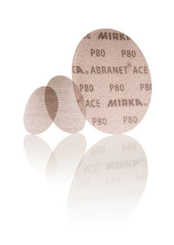 mirka abranet ace sanding discs - 125mm dia - pack of 50