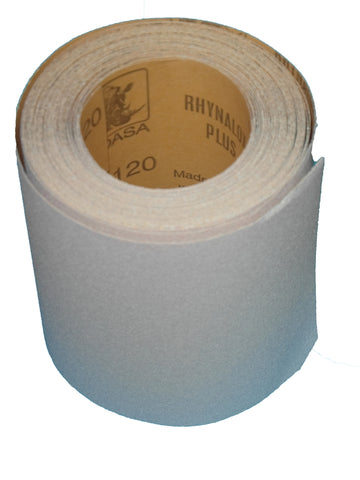 indasa sanding paper rolls - 115mm x 10m